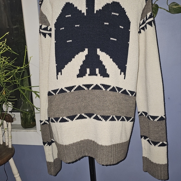 Eagle cardigan sweater - Picture 4 of 6